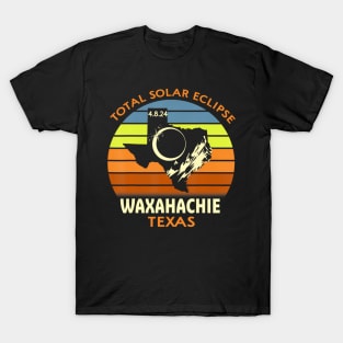 Waxahachie Texas Total Solar Eclipse 2024 T-Shirt